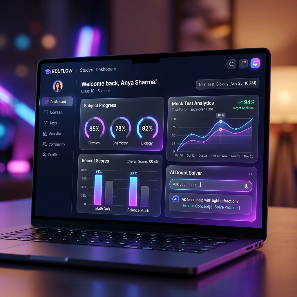 MarksPlus Dashboard Interface